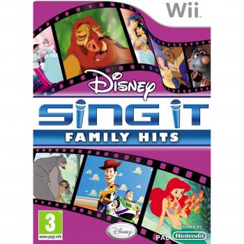 Disney Sing It: Family Hits (Nintendo Wii)