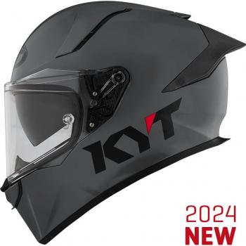Kyt R2R PLAIN Casco Moto Integrale Grigio S