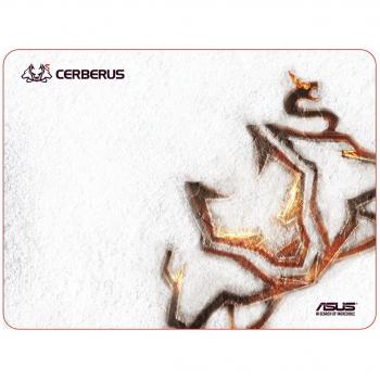 ASUS Cerberus Arctic Mouse Pad with Fray-Resistant Design