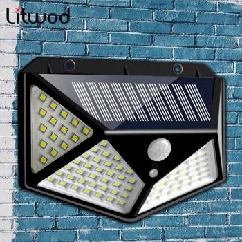 Luz LED Solar para Exteriores con Batería Integrada