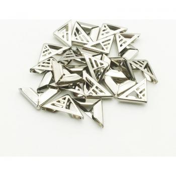 100PCS Silver Book Corner Protectors for DIY Crafts