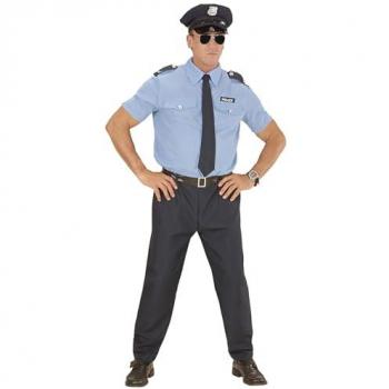 Horror-Shop 5-teiliges Polizistenkostüm 3XL