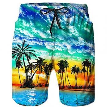 Costume Hawaiano Uomo 3D da Spiaggia Alisister
