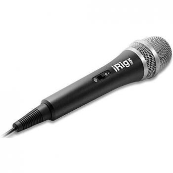 IK Multimedia iRig Mic Handheld Microphone for iPhone, iPod Touch and iPad