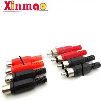 Conector de Audio RCA Macho y Hembra