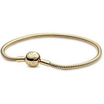 Pandora Pulsera Charm de Mujeres Oro Sin Piedra