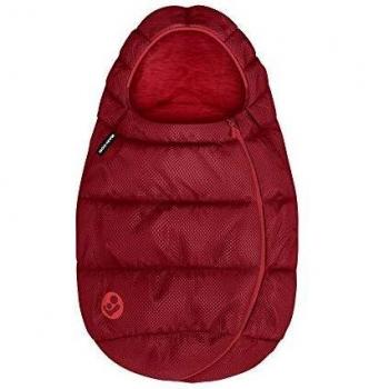 Maxi-Cosi Winter Footmuff for Baby Car Seats, Essential Red