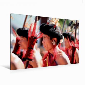 CALVENDO Sumi-Print 120 × 80 cm – Textil‑Leinwand in Querformat, Kunstwerk von Bernd Sprenger
