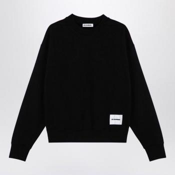 Jil Sander Round-neck Knitwear for Men Black Size XL