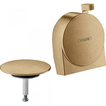 Afbouwdeel Hansgrohe Exafill S pour badafvoer, Bronze brossé 58117140