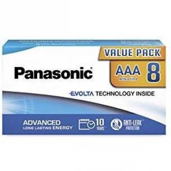 Piles AAA Panasonic ÉVOLTA sans plastique