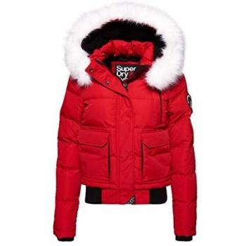 Chaqueta Bomber SUPERDRY Everest Ella Roja