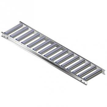 Leicht-Rollenbahn Aluminium Gura, 100 mm Achsabstand
