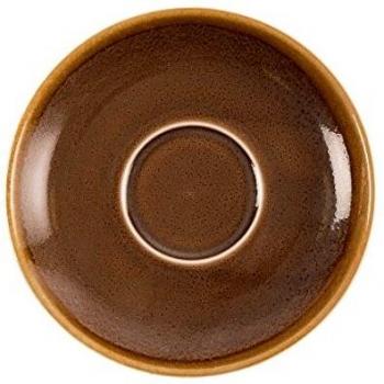 Olympia Kiln GP365 Bark Cappuccino Saucer, Porcelain