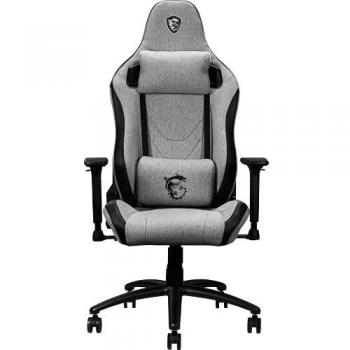 MSI MAG CH130 I Fabric Gaming Chair Featuring Light Gray Theme