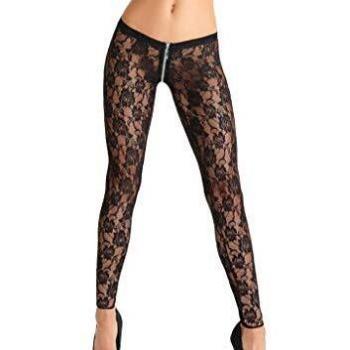 Leggings aus dehnbarer Spitze LG008
