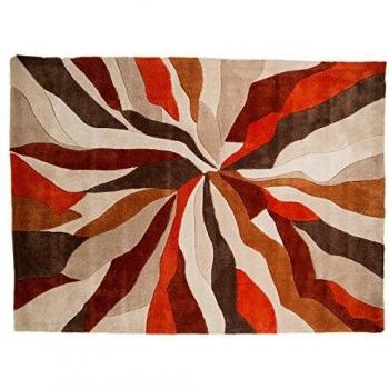 Tapis Orange Luminé 120x170 – Infinite Flair