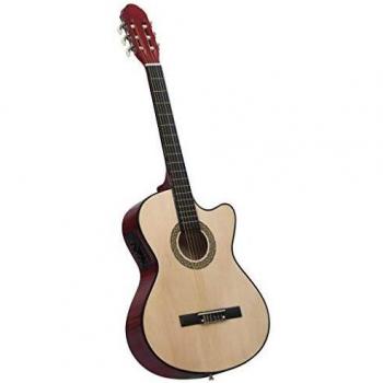 vidaXL Western Classical Cutaway Guitar with Equalizer and 6 Strings