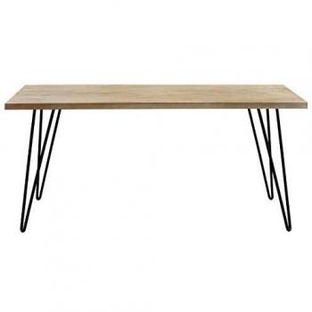 Table de repas en manguier massif L160 cm VIBES