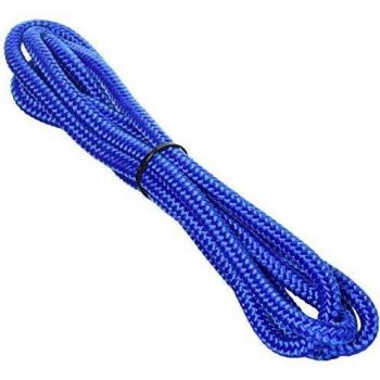 Flechtleine Springseil 2,5 m blau