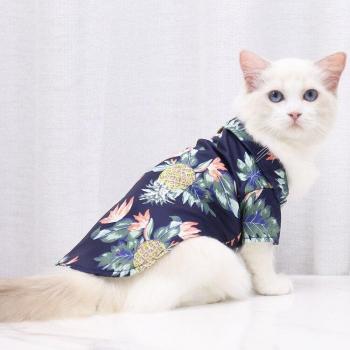 Blumenprint Hundebluse