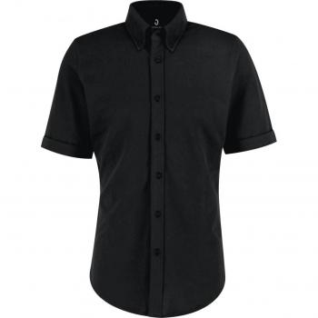 Camicia a maniche corte Piqué JOBELINE uomo Taglia L nera
