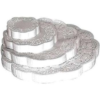 12 Round Lace Paper Doilies (Pack of 250)