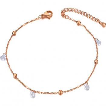 Trendy CZ Crystal Foot Jewelry