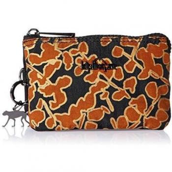 Metallic Floral Kipling Carry‑All