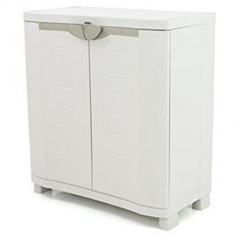 Mobile Basso in Plastica con Ripiani