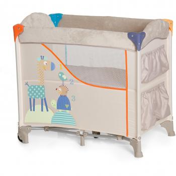 Hauck Neonate Travel Bed Sleep N Care 0-9 kg, Portatile con Ruote e Portaoggetti