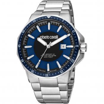 Cavalli‑Franco 20 mm Dial Azulado