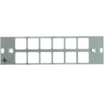 12‑facher LWL-Frontplattenblock von Telegärtner (E2000VE)