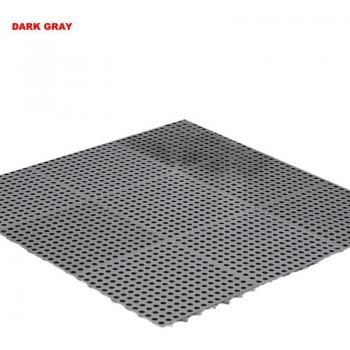 Anti-Skid Hollow Hole Square Shower Carpet Splicing Pad
