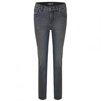 Slim-fit-Jeans ANGELS SKINNY 40, Länge 32, grau used, Damen