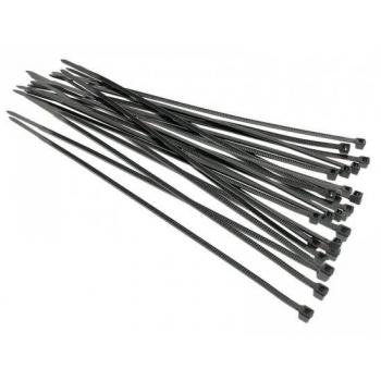 Fascette in poliammide nere per cablaggio 290x4,8 mm 100 pz