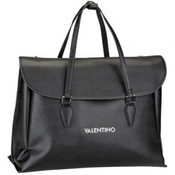 Valentino Black Sleek Handbag and Chunky Heel Boots Set
