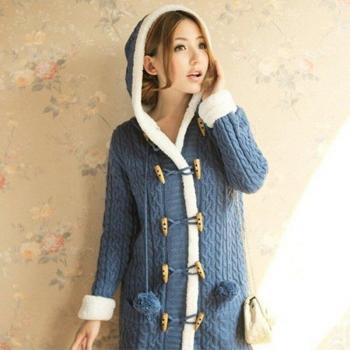 Pure Color Maternity Cardigan