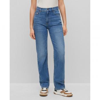 Boss Jeans Ada 50489824 Blu Straight Leg – Jeans Straight Classic