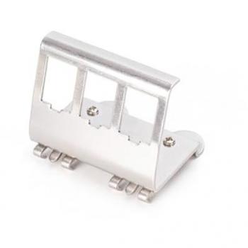 Triple Keystone DIN Rail Connector