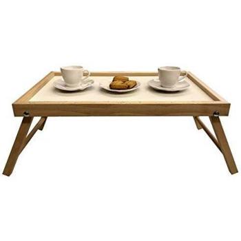 Mottinox Vassoio Letto Faggeto Lunghezza 50 cm Larghezza 33 cm Naturale