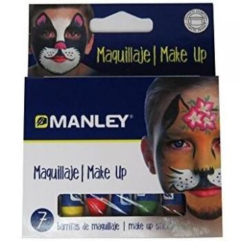 7 Barritas de maquillaje Manley en colores variados
