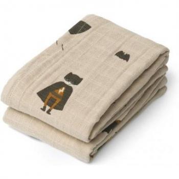 Set de langes en mousseline Lewis