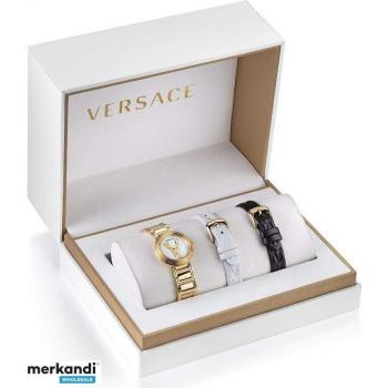 Versace Virtus Mini Duo Gold Steel Watch