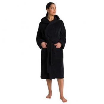 Unisex Bademantel Arena Core Soft Zwart L