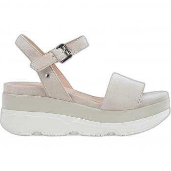 Geox Gardenia Women's Wedge Sandals Light Grey