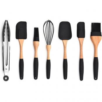 Ensemble de spatules et cuillères en silicone