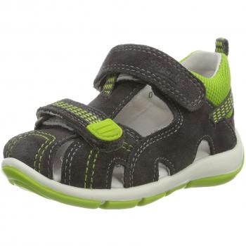 Superfit Jungen Freddy Sandalen, Grau, Stone Multi