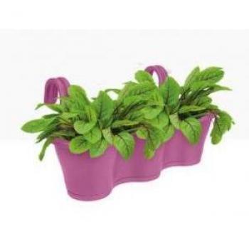 Elho Corsica Easy Hanger Trio Vivid Violet Planter NWT7045