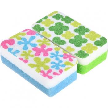 Printed Kitchen Scrub Sponges 10 Pieces